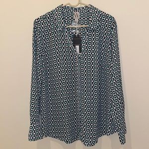 Worthington Long-Sleeve Blouse